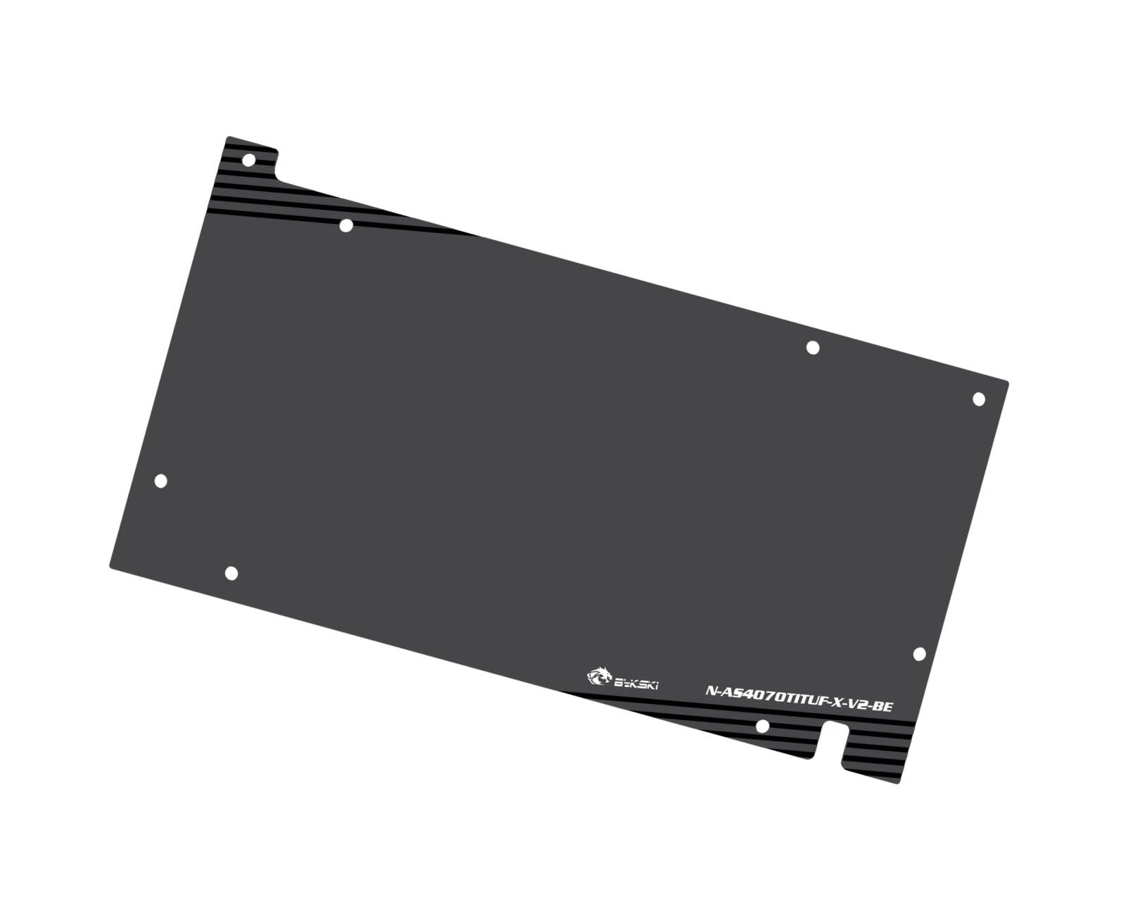 Bykski Full Coverage GPU Water Block and Backplate for ASUS TUF GeForce RTX 4070/4070Ti (Select Models ONLY) (N-AS4070TITUF-X-V2)