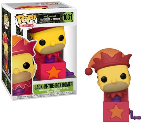 Funko Pop! Animation: Simpsons-Homer Simpson Jack-In-The-Box - The Simpsons - Figura de Vinilo Coleccionable - Idea de Regalo- Mercancia Oficial - Juguetes para Niños y Adultos - TV Fans