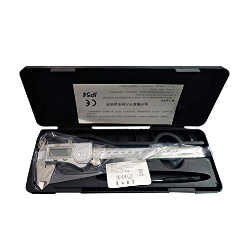 Ip54 6Inch Or 150Mm Really Stainless Steel Digital Vernier Caliper With Large Readout Lcd #TOP3