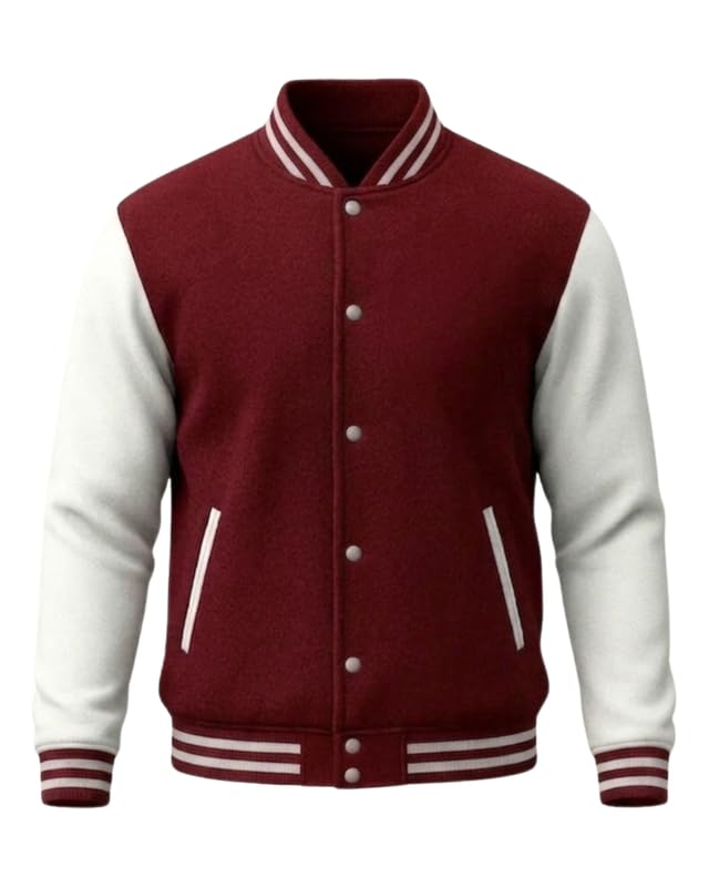 drobe Varsity Jacket with Snap Button/College-Travel/Casual Wear for Mens & womens-picture-54