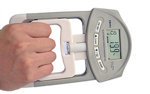 VSOAIR 200 Lbs / 90 Kgs Main numérique Dynamomètre Grip Auto Capture Poignée d'alimentation pour Les Amateurs (Gris) Cover