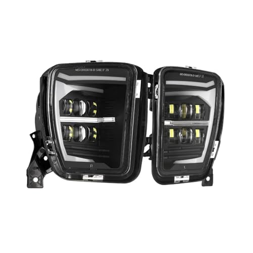 Feux brouillard antibrouillard LED étanches pour pare-chocs Dodge Ram 1500