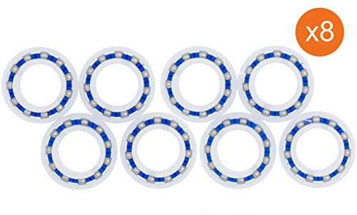 Lodd Pool - Lot de 8 roulements à Billes adaptables pour Roue de Polaris 280 180 Robot Nettoyeur de Piscine C60 C 60