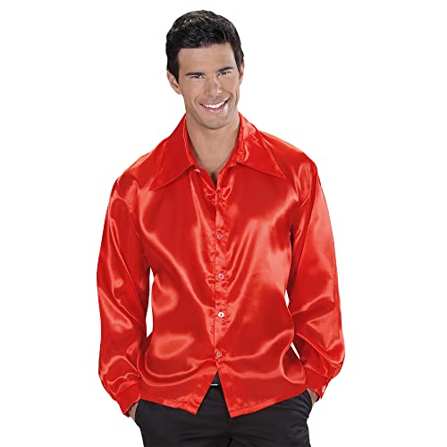 Widmann - Chemise disco, fête, années 70, rétro, déguisements, carnaval