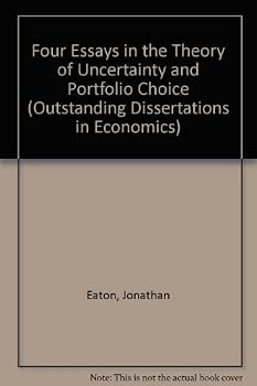 Four essays in the theory of uncertainty and portfolio choice