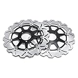 2 piezas (2 rotores delanteros 330 mm).Reemplazar el número OEM:41080-0648-18U