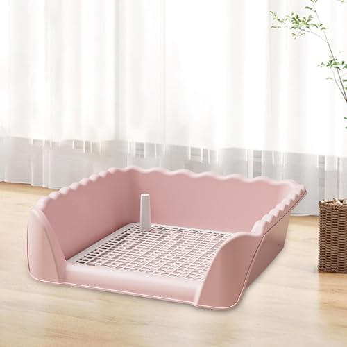 Toilettes pour chien avec support pour tapis absorbants facile à nettoyer - 5