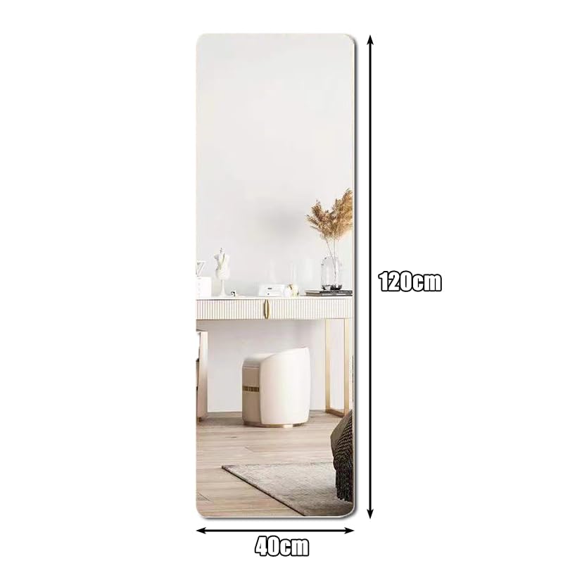 Amazon.co.jp: Penko どこでも貼れる割れない鏡 幅40cm*高120cm