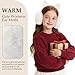 Clothclose Ear Muffs for Kids - Fashion Ear Muffs for Winter Women Girls Boys, Foldable Cozy Winter Earmuffs Warmers for Cold Weahter Warm