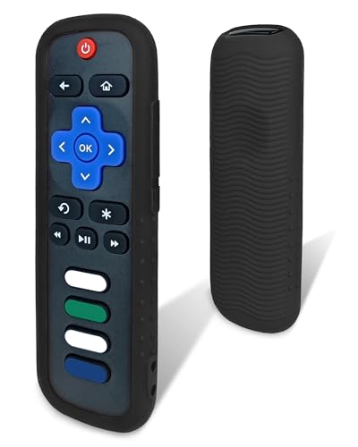 Protective Cover for Roku Remote - Environmentally Friendly Silicone Material,