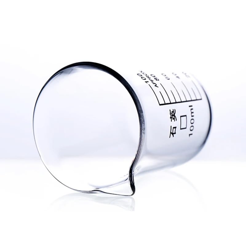 Bécher en quartz 100 ml en silice pure pour les analyses de haute précision - 5