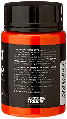 Tinta Líquida Profissional Laranja, Colormake