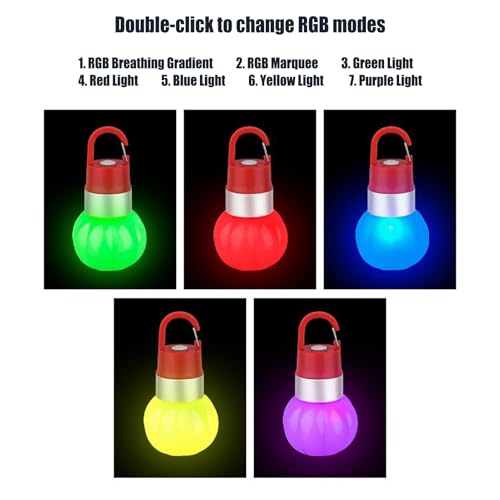 Rechargeable Camping Light, Camping Lantern LED Lantern Torch | Rechargeable Rainproof Lamp for Backpacking | Waterproof Outdoor LED Lighting for Reading Night Work - Image 5