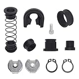 Manual Transmission Shifter Cable Bushing Repair Kit for Audi A1 A2 A3 S3, VW Golf Passat Jetta Bora MK4 (1999-2017) – Linkage Upgrade & Reverse Lever Repair Set
