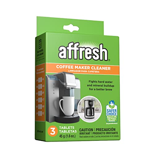 Comparison: Best Descaler For Coffee Machines 5 Affresh Coffee Maker Cleaner, Works with Multi-cup and Single-serve Brewers, 3 Tablets