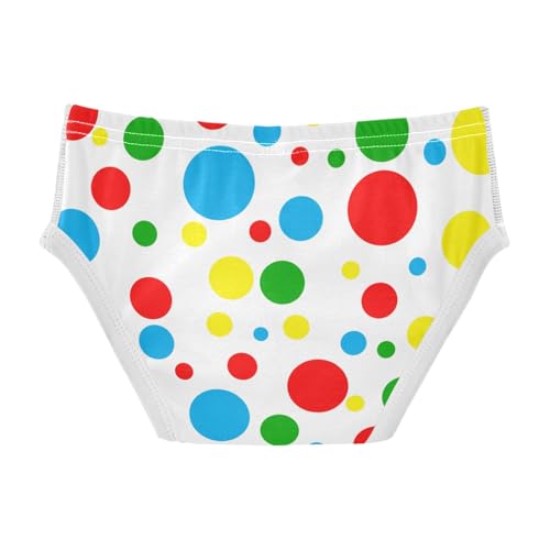 ODAWA Boys' Briefs Underwear Polka Dots Color Toddler Boy Cotton Underwear Boys Size 6 Underwear Boxer Briefs2