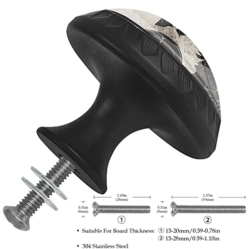 Boutons de tiroir 35 mm Ferocious Wolf pour relooker facilement une commode - 4