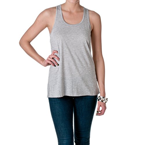 Bella + Canvas Womens 3.7 oz. Flowy Racerback Tank (B8800) -ATHLETIC HEA -XL