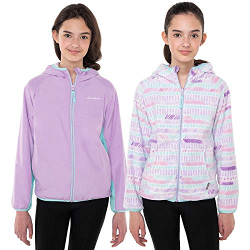 Veste fille lavande idéale pour l'école et sorties outdoor Eddie Bauer