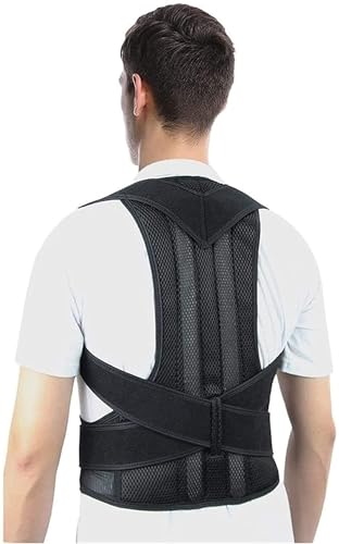 Correcteur de posture intégral du XS au 5XL ceinture soutien dos pour adulte et ado