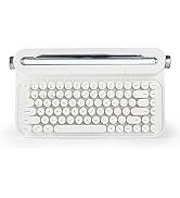YUNZII ACTTO B305 Clavier sans Fil rétro Bluetooth pour Machine à écrire avec Support intégré pou...
