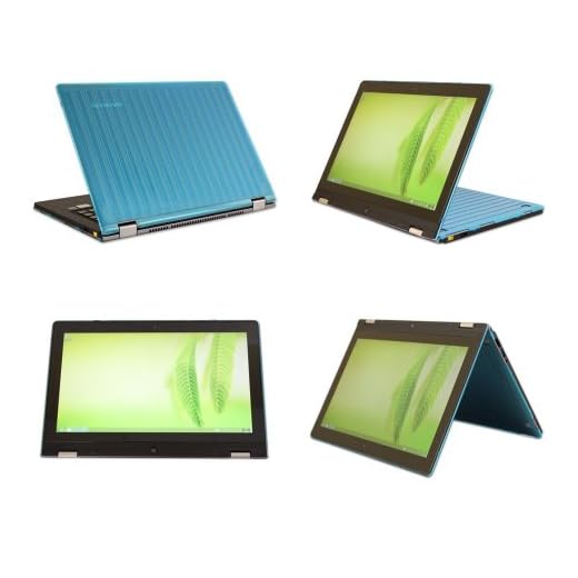 mCover Hard Cases för Lenovo Yoga 2 pro-13 Convertible Notebook Multi-Modality 13,3 (* * Inte kompatibel med varje 33,8 cm yoga/yoga 2/yoga 3 modell x *) – havsblå