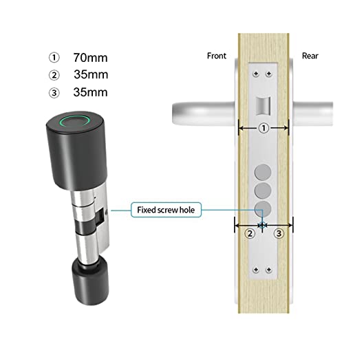 Serrure connectée Tuya pour sécuriser votre maison sans clé via empreinte et Bluetooth - 6