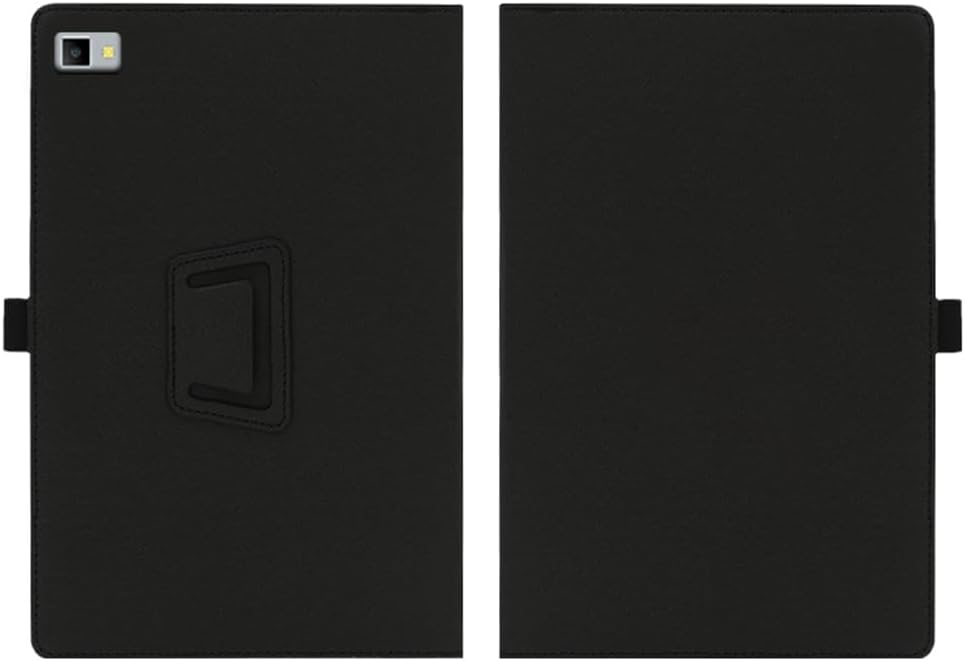 Compatible with Ulefone Tab A7 10 INCH Tablet case, Full Coverage Ultra Slim PU Leather Cover Case with Folding Stand Cover Rugged with Auto Sleep/Wake Smart Shell (Black)