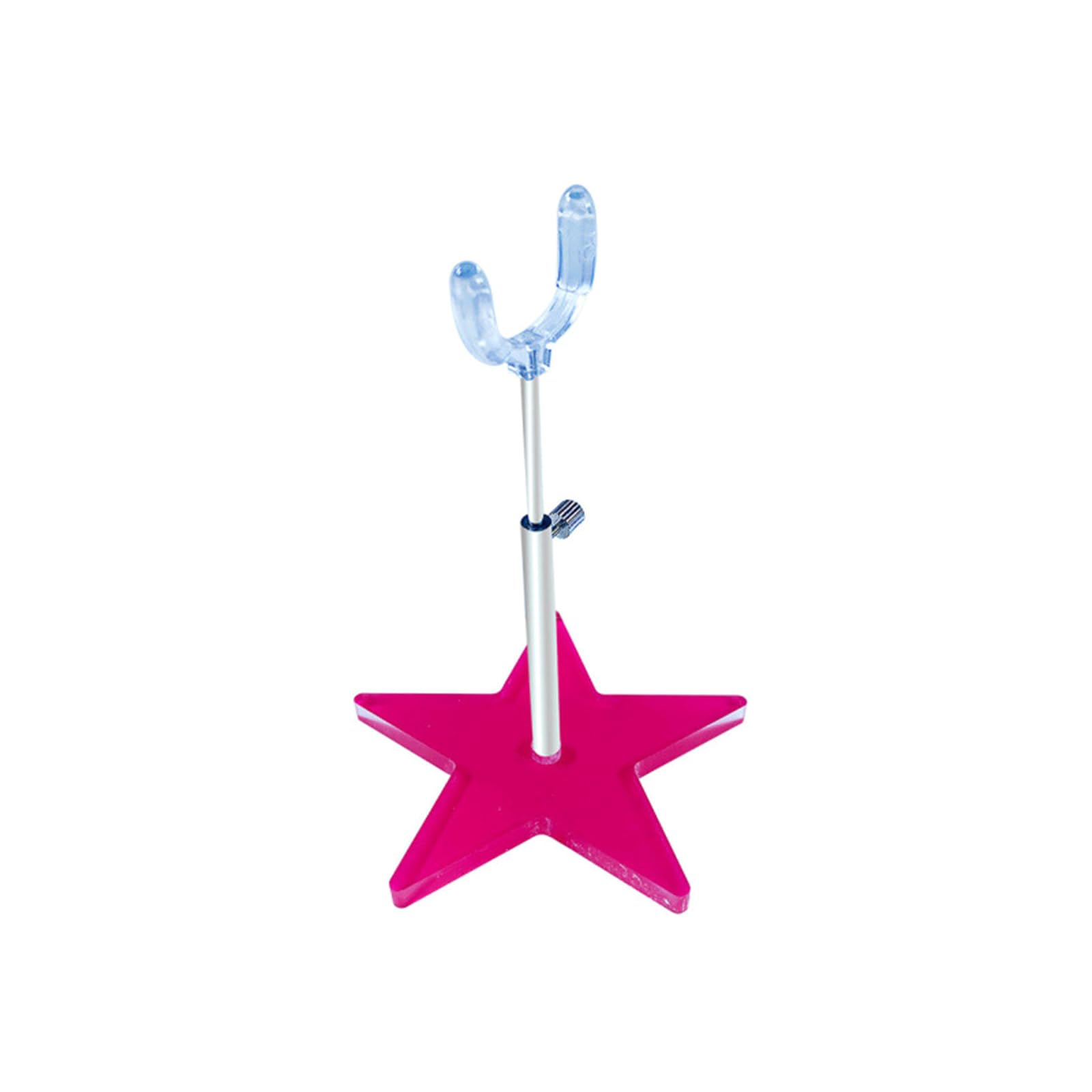 Tsophreniq Star Base Doll Display Stand for 1 / 8 1 / 12 Action Figures with Stable Supported Doll Holder