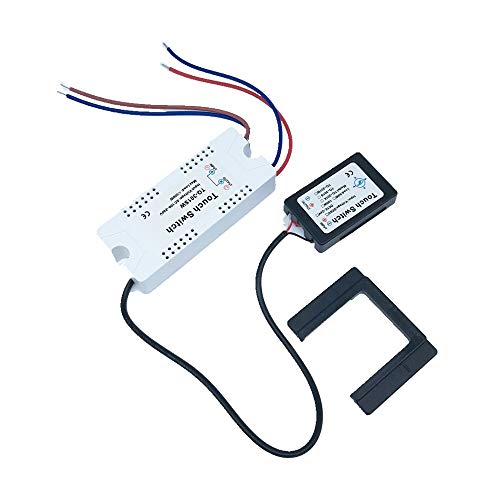220V On/OFF Miroir isolement commutateur tactile pour Energy Saving lampe LED