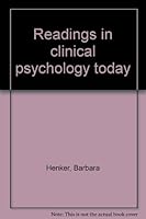 Readings in Clinical Psychology Today 0876651066 Book Cover
