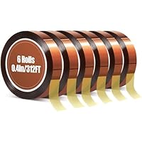 6-Pack High Temperature Heat Resistant Tape (52 Feet) only .41-.69: eDeal Info