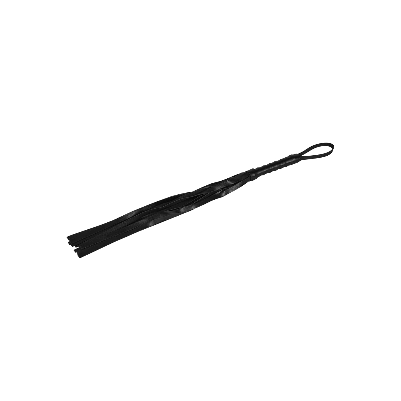 EIS, BDSM, frusta sensuale, a più code, con cinturino, colore:nero