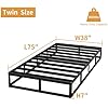 Amazon.com: OSASET Twin Box Spring, 7 Inch Twin Box Spring Only, 3000 ...