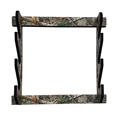 Rush Creek Creations | Indoor Gun Rack for up to 3 Rifles or Shotguns, Wood Construction with Scratch-Resistant Finish Gun Storage for Firearms, Alternative for Gun Safe for Rifles and Pistols