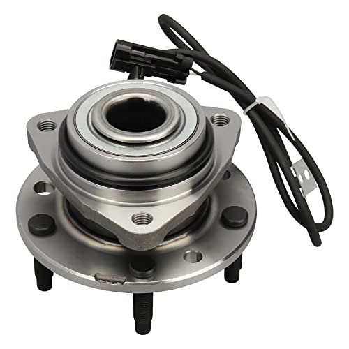 DRIVESTAR 513124 Front Wheel Hub Bearing Assembly for Chevy Blazer 1997-2005,S10 1997-2004; for GMC Jimmy 1997-2005,Sonoma 1997-2004; for Isuzu Hombre 1998-2000; Olds Bravada 1997-2001 w/ABS 5 Lug