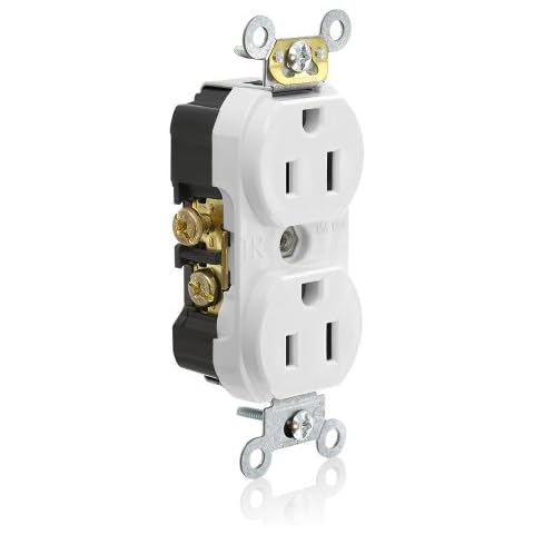 Leviton 15-Amp Duplex Receptacle Cover