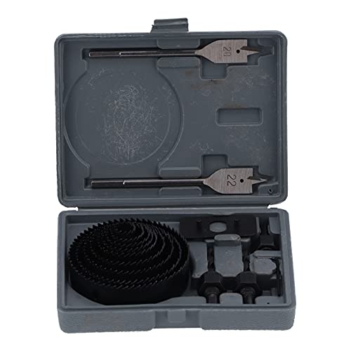 Set de sierras de corona multifuncional de acero al carbono