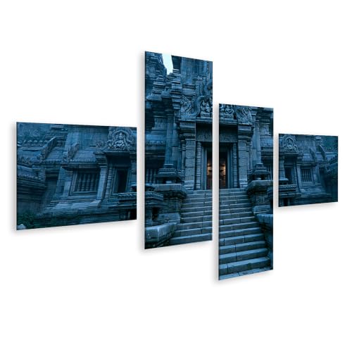 Tableau sur toile tempête de pierre mystique pour sublimer la décoration murale du salon