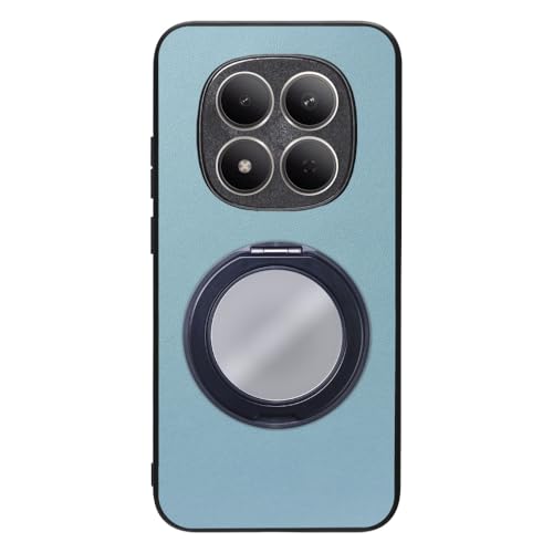 LOOF RING-SHELL MIRROR ver. �{�v ���U�[ �X�}�z�����O �X�}�z�P�[�X for Xiaomi REDMI Note 15 Pro 5G �p �P�[�X �J�o�[ �~���[ �� �t�� �X�g���b�v�z�[�� �X�^���h �����h�~ �V���v�� �ϏՌ� 