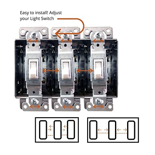 Porcelain Decorative Wall Plate, Glazed White, Double Toggle, (4.5" X 4.5 "X .375 "), For A Classy, Vintage, Retro Or Modern Look._3002Tt #TOP4