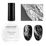JODSONE Ocean Wave Blooming Gel Nail Polish,16.5ml Wave White Blooming Liquid for Spreading Effect Wave,High Fluidity Wave Textures for Ocean Wave Nail Art,DIY Nail Art Design,Use with Gel Polish
