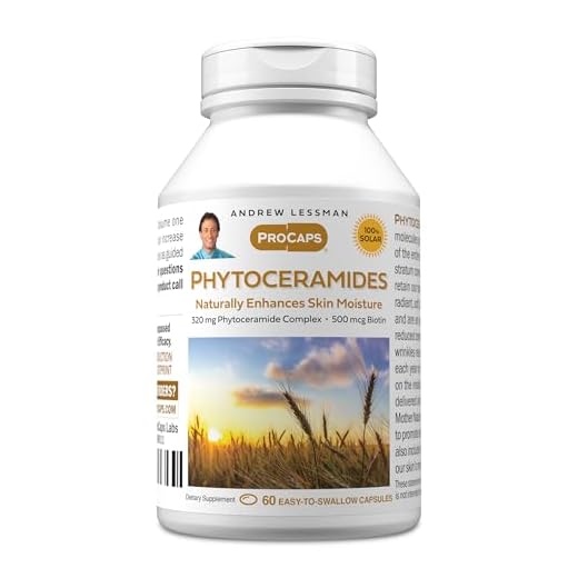 ANDREW LESSMAN Phytoceramides Skin Supplement, 60 Capsules