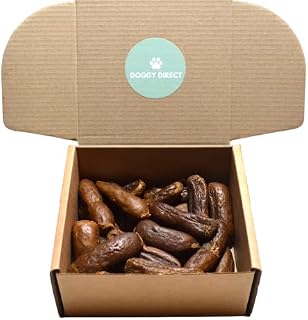 Doggy Direct Gourmet Chicken Sausages - Natural Treats for Dogs - 500g Box
