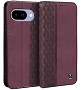 Gedurya Google Pixel 9a ケース 手帳型 ピクセル9a ケース ひし形柄 グーグル ピクセル 9a ケース 手帳型 マグネット式 スタンド機能 Pixel9a 携帯カバー ...