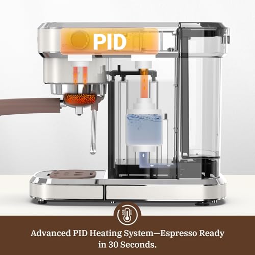 Máquina de café expresso, máquinas de café expresso para casa, café expresso de 20 bar com espumador