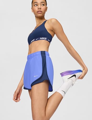 Image of Nike Women's Tempo Dri-FIT Mid-Rise Brief-Lined Running Shorts