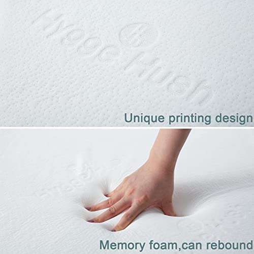 Hygge Hush Pack N Play Mattresses, Pack And Play Mattress Pad, Playard Mattress Memory Foam, Portable Toddlers Mattress Firmness Featuring Soft Removable Washable Outer Cover(38"X26"X3") #TOP4