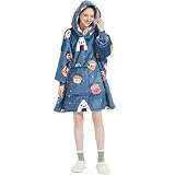 FELOVE Duża bluza-koc dla dorosłych z flaneli, miękka ocieplana bluza z kapturem, jeden rozmiar uniwersalny, wiele kolorów do domu i na wycieczki