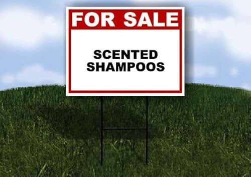 SCENTED SHAMPOOS For Sale White Red Black 1 Single Sided